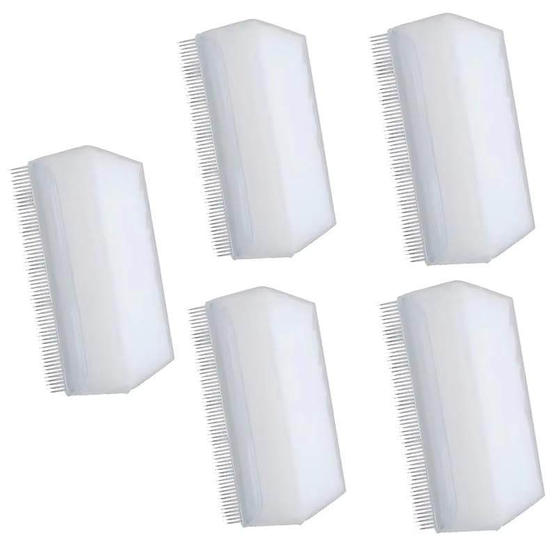 Cat Massage Brush – Soft Double-Sided Tongue Cleaning & Grooming Brush for Cats and Dogs, Sensory Tongue Coating Comb with Sponge Design (5PCS)