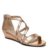 LifeStride Sandalias Yolanda para mujer, Cobre, 36 EU