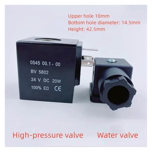 Bobine de vanne d'eau électrovanne 14,5 mm solénoïde de remplacement AC220V - 4