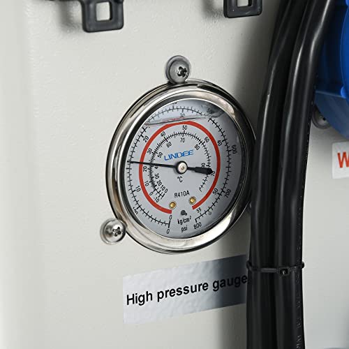 DOEL 19000 BTU Swimming Pool Heat Pump for In-ground/Above-Ground Pools, 5.56 kW Electric Pool Heater with Titanium Heat Exchanger, 220-240V 60Hz