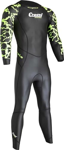 Combinaison de Natation Cressi Kuwae avec néoprène lisse 2 mm Multi Thk pour une glisse maximale