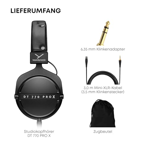 beyerdynamic DT 770 PRO X Studio-Kopfhörer für Recording & Monitoring (geschlossen)