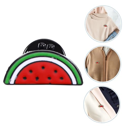 Broche de fruta de moda para chaquetas vaqueras y complementos escolares 5