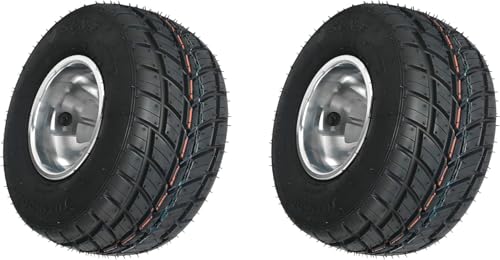 2PCS 10x4.50-5 Front Go Kart Tire & Rim Assembly –
