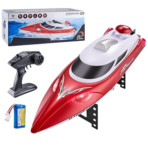 時速35km/h 高速 ボートラジコン HJ806 赤 スピードボートラジコン 時速35km/h 高速 ボートラジコン HJ806 赤 スピードボートラジコン