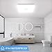 Airand 5000K LED Ceiling Light Flush Mount 24W 12.6in Square LED Ceiling Lamp for Kitchen Bathroom Hallway with 240Pcs LeD Chips Without Flicker, 2050LM, IP44, 80Ra+, 180W Equivalent (Daylight White)