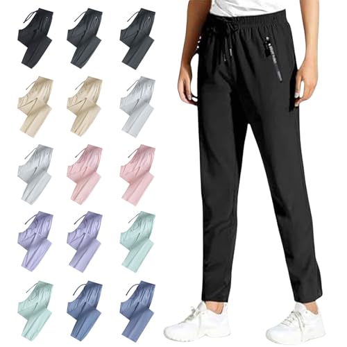 Beeswan Pants for Women Ultra Stretch Breathable Casual Pant Quick Drying Work Glide Pants Active Comfy Trousers