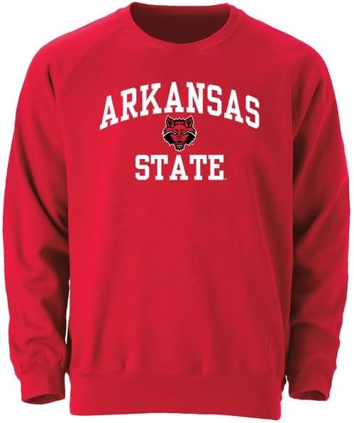 Barnesmith Crewneck Sweatshirt for College, Heritage Logo, Adult Unisex