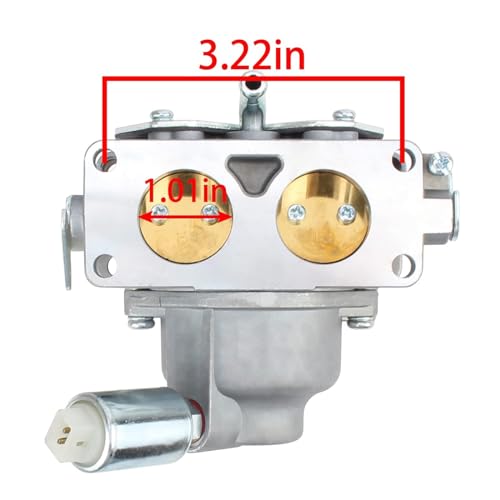 Image of 593392 Carburetor For Briggs & Stratton 44R877 21HP 22HP 23HP 24HP 25HP 26HP 27HP V-Twin Intek Engines With Fuel Pump