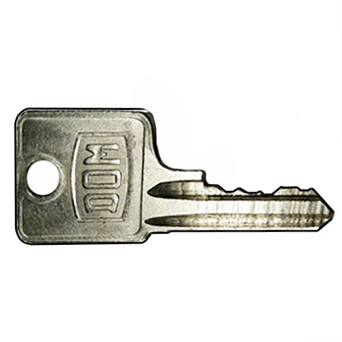 Lockdoctor.biz Silver Replacement Dom Keys For Dexion, Marco, Suna & Lista Office Furniture (Range 2C1-2C2600) | 2C Series Key For Lockers, Desks, Filing Cabinets, Cupboards, Tambour Units & Pedestals | Key Number Required