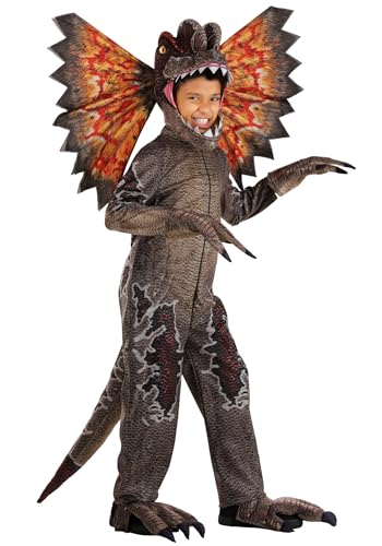 Disfraz infantil Dilophosaurus dinosaurio deluxe Large miniatura 2