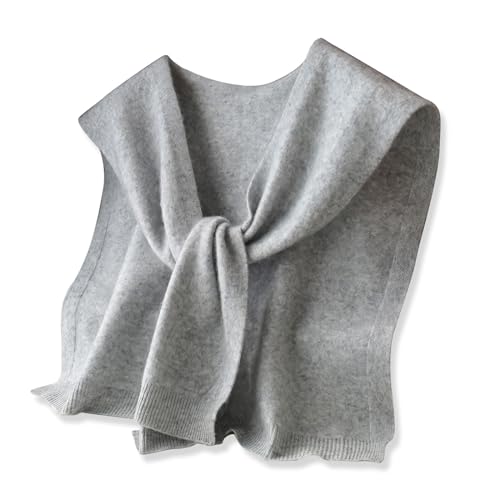 Sweater Knitted Knotted Shawl Wraps For Women Solid Color Wool Knitted Long Sleeves Knotted Blouse Decorative Shawl