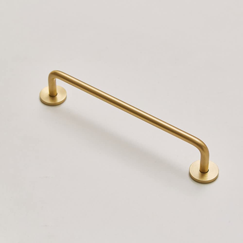 Tiradores de muebles largos dorados para renovar los armarios de tu cocina moderna
