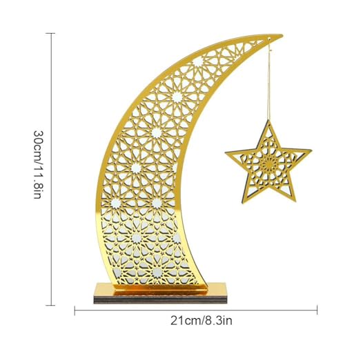 Fête islamique de l'Iftar ornement de table lune à offrir en cadeau de Ramadan - 8