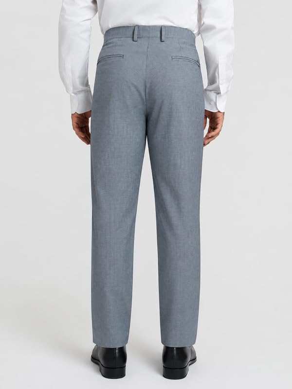 Image of The Pant Project Luxury PV Lycra Stretchable Formal Pants for Men | Stylish Relaxed Fit Men's Wear Trousers for Office or Party | Mens Fashion Dress Trouser Pant