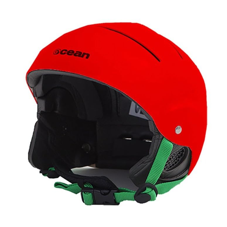 OCEAN Bull Casco da Kitesurf e Sport acquatici Unisex Rosso