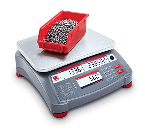 Báscula de banco compacta Ohaus RC31P1502, capacidad 3 lb/1.5 kg miniatura 4