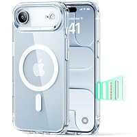ESR for iPhone Air Case, Camera Control, Compatible with MagSafe, Shockproof Military-Grade Protection, Magnetic Phone Case for iPhone 17 Air Case, Clear