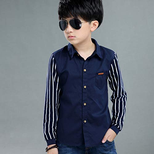Meninos Tamanho Grande Pequenos Meninos Meninos Cavalheiro Manga de Bebê Roupas Tops Longos Meninos