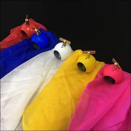 Bemagic007 Perfect Automatic Silk to Ball (5 Colors Available) - Magic Tricks, Stage Magic, Party Magic, Magic Prank.Fire Magic,Coin Magic, Illusion Magic, Card Tricks..etc.. (Blue)