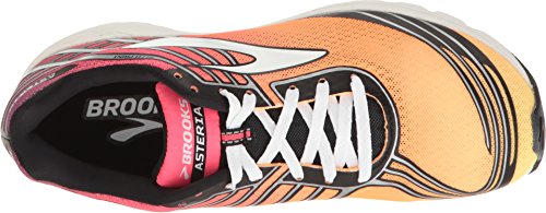 Brooks Women's Running Shoes, Multicolor Plumcaspia Divapink Orangepop, 7.5