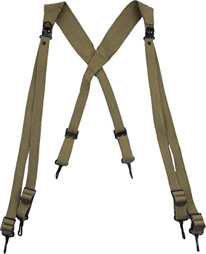 Epic Militaria Replik WW2 Uns Armee M36 Kampf Gurtband Hosenträger - Oliv