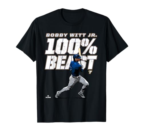 100% Beast Bobby Witt Jr Kansas City MLBPA T�V���c