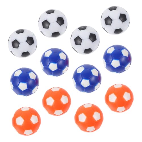 ifundom 12 Piezas Mini Futbolín Mesa Multijuegos Minijuego De Futbolín Pequeño Balón De Fútbol Bolas De Futbolín Mesa De Futbolín para Adultos Pelota Deportes De Billar Balones De Fútbol
