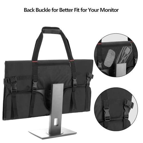 Funda impermeable para computadora que protege tu monitor de 24 pulgadas contra polvo 6