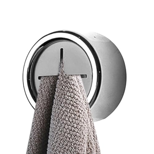 Hogvinnatil Toallero de pared para baño | Perchero para toallas de baño – Organización ahorra espacio para puerta de ducha armario pared casa interior exterior