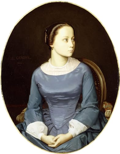 Jeune femme par Jean Léon Gérôme affiche impression d'art pour habiller un mur vide