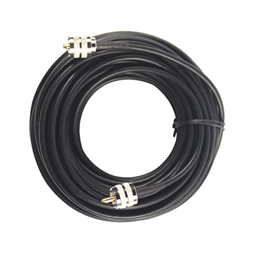 Cable coaxial CB UHF puente para medidor SWR carga falsa y analizador de antena de radio amateur DOITOOL