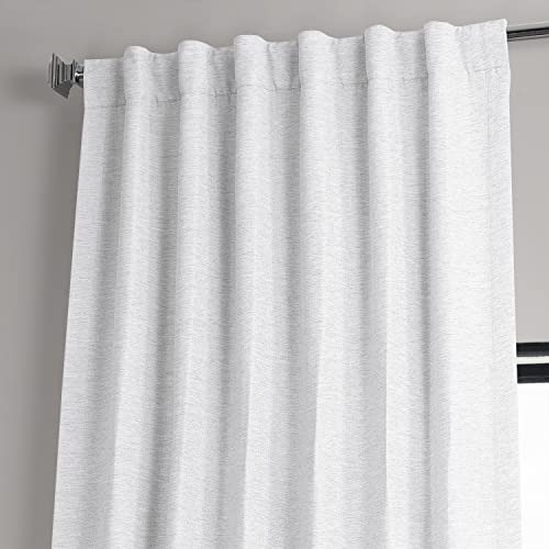 Hpd Half Price Drapes Bellino Room Darkening Curtain 50 X 96 (1 Panel), Boch-Pl1611-96, Chalk Off White #TOP4