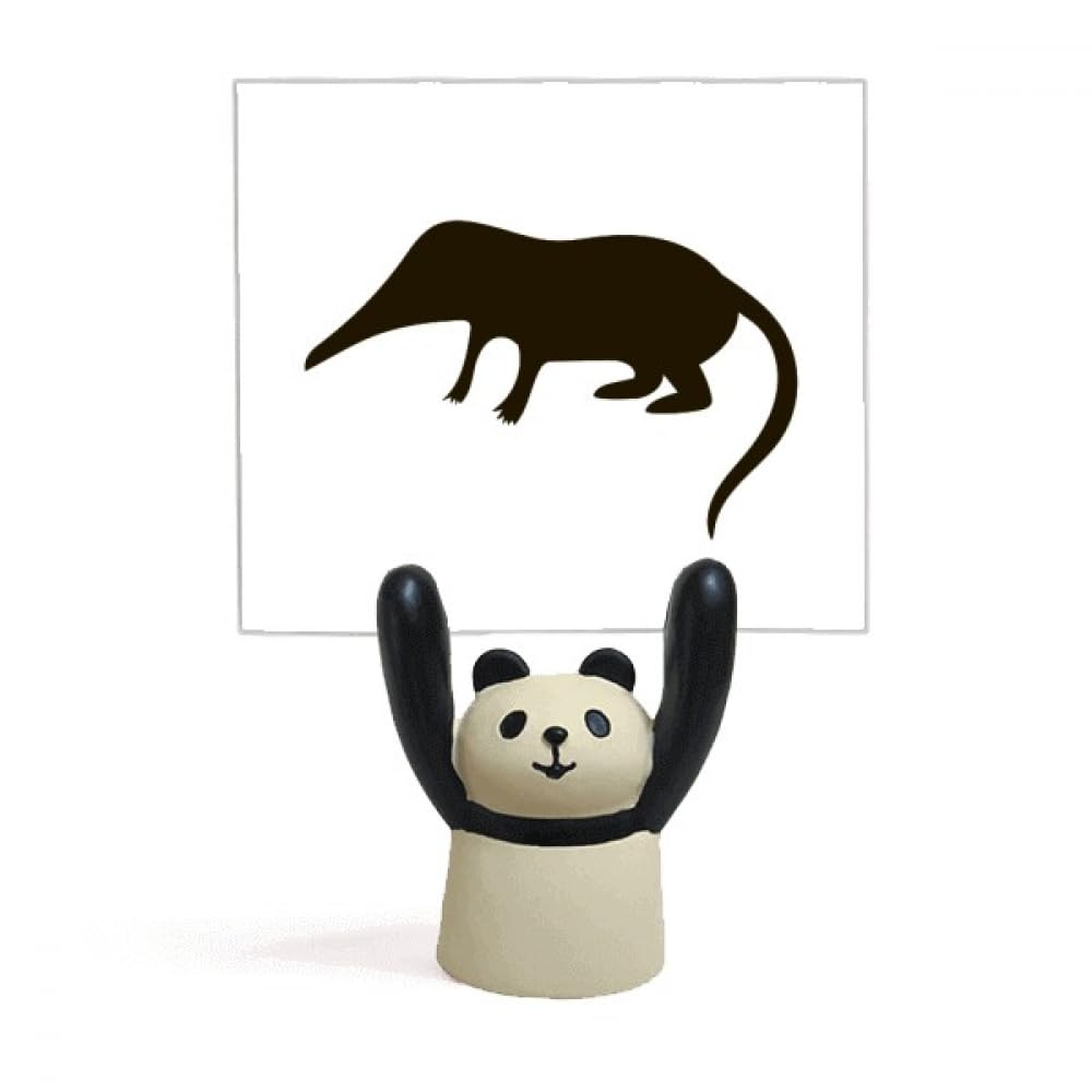 Support pour mémo musaraigne noir fini les papiers perdus - 4