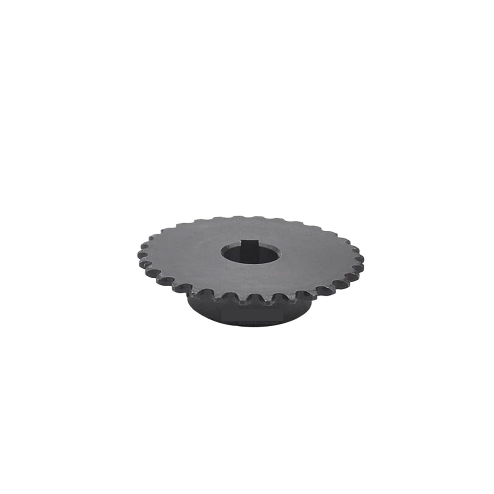 Ruota dentata industriale, 1 pezzo 04C 45# in acciaio 20/24/25/30/36/40 denti, foro scanalato da 10-20 mm, ruota dentata industriale (12,7 mm, chiave 5 x 2,3 mm, 30 denti)