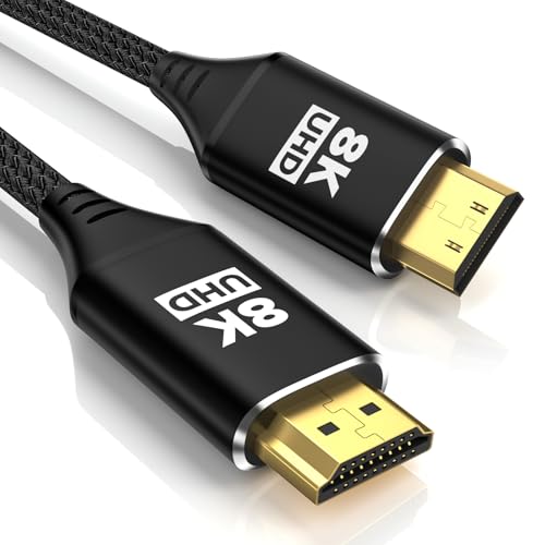 RUIZHI 8K Mini HDMI to HDMI Cable (3FT)