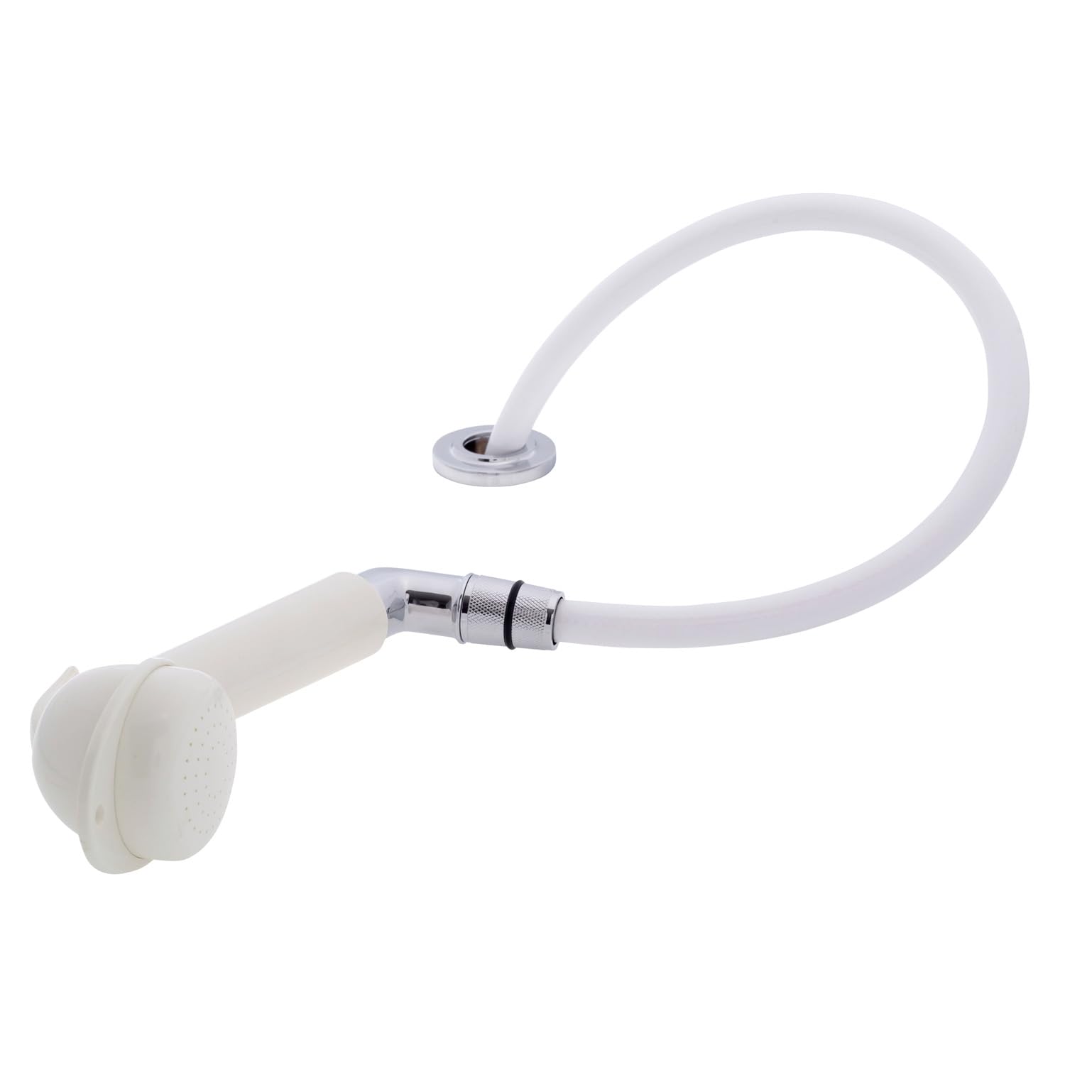 Ambassador Marine Deck-Mount Sprayer- Large Marine Sprayer with Elbow - Warm White 134-0008-WH-W