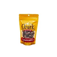 Vista 9 de OZARK NUT ROASTERS, Anacardos cubiertos de chocolate, aperitivos con sabor a chocolate premium, nueces confitadas gourmet de clase mundial, paquete