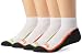 Timberland Men's 4 Pack Assorted Low Quarter Socks, White/Multi, 9-12