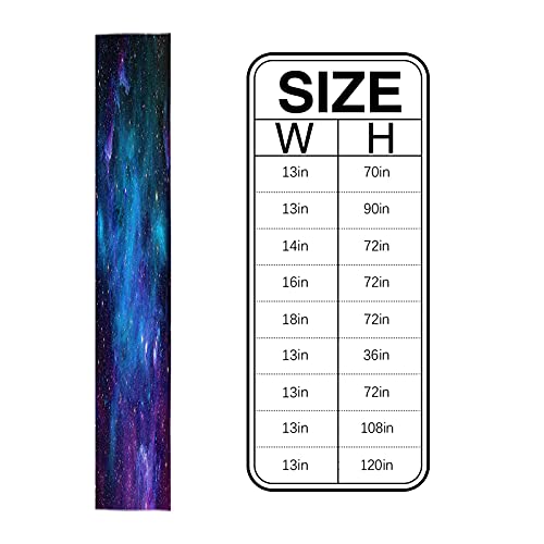 Dining Table Runner Dresser Scarf Linen Burlap Fabric,Galaxy Stars In Space Universe Celestial Astronomical Planets Washable Table Runners 72 Inches Long For Home Kitchen Wedding Party Decor #TOP4