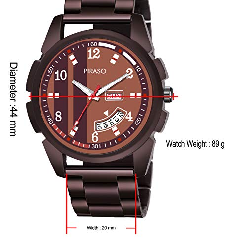 Image of PIRASO Analogue Men's Watch (Dial Colored Strap)