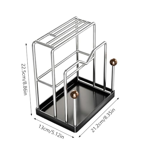 Bloque cortador de acero inoxidable con base extraíble 4