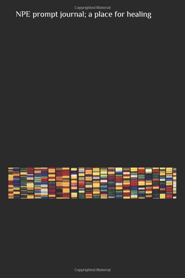 NPE prompt journal; a place for healing