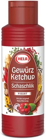 Hela - Spicy German Schaschlik Ketchup, 300 ml, 10.14 Ounce, Germany
