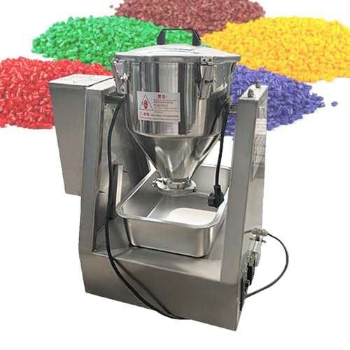5L 10L Automatic Granular Mixer Blender, Stainless Steel Industrial Mixing Machine, for Dry Powder Resin Particle Food Laboratory Material 10L
