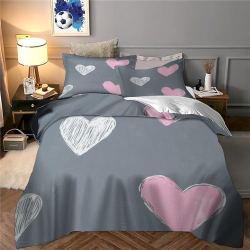 Housse de couette squelettes Halloween imprimé 3D fermeture éclair King - 6
