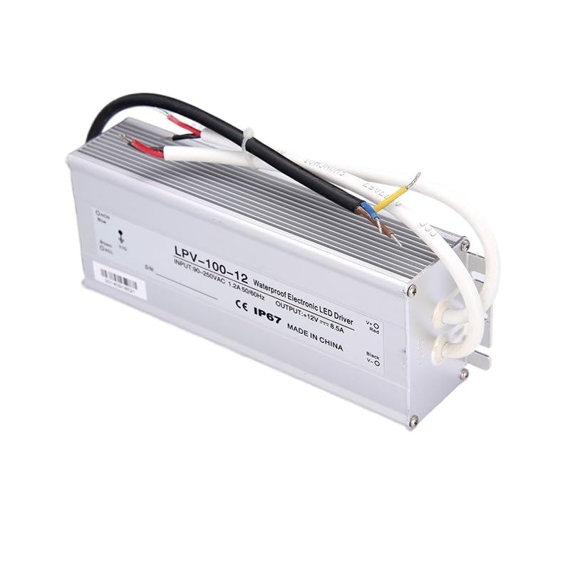 Netzteil Treiber LED 8,5A 12V 100W DC für Außen für Streifenbeleuchtung AC Trafo LPV-100-12