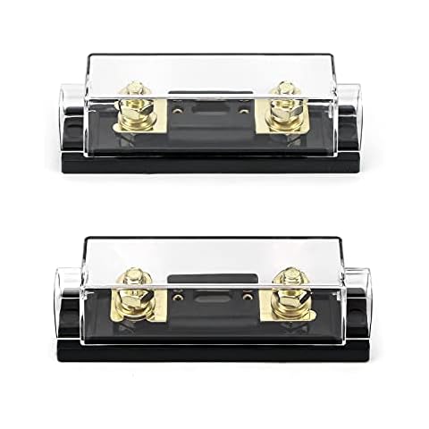 QWORK® ANL Fuse Holder with 150Amp Fuse Cover