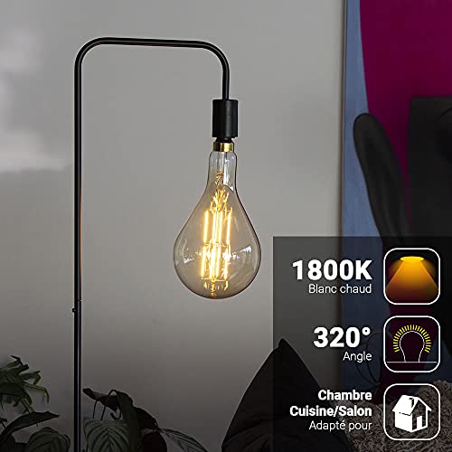 Grosse ampoule vintage E27 LED éclairage 320° sans zone d'ombre - 6