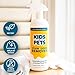 KIDS 'N' PETS Instant All-Purpose Stain & Odor Remover Permanently Eliminates Dog Pee, Cat Urine, Other Smells, Spots from Home Carpet, Couch, Furniture, Mattress, Fabric. Non-Toxic, Child Safe - 32oz